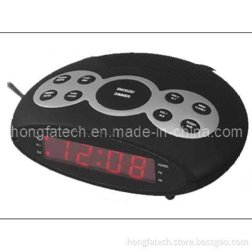 0.6 Inches LED Pll Alarm Clock Radio (HF-1208)